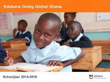 In actie voor onderwijs in Ghana