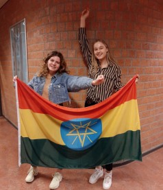 Madee en Beau in actie voor Going Global Ethiopië! 